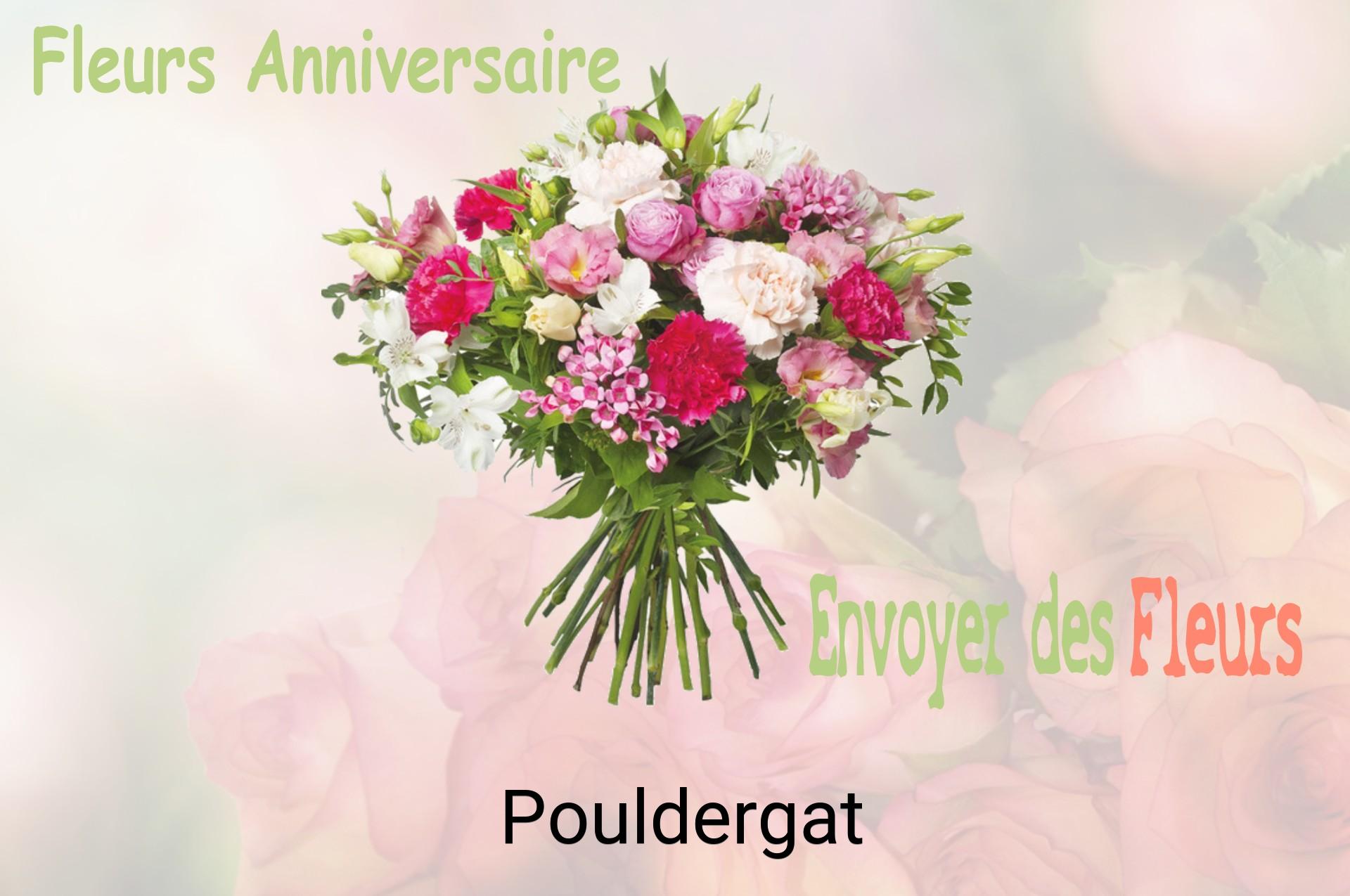 Bouquet de fleurs d’anniversaire livré à Pouldergat