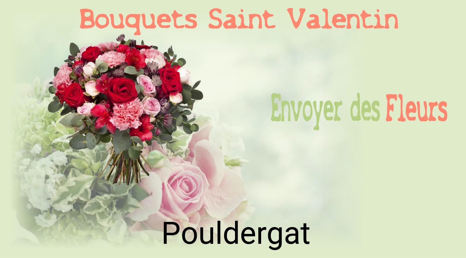 Roses de Saint-Valentin livrées à Pouldergat